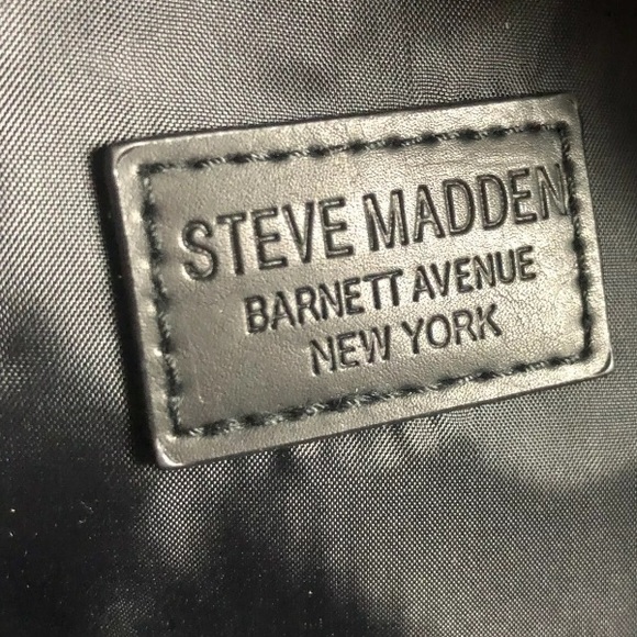 Steve Madden LEATHER Backpack elegant for all occasion School /travel brand new main image 11